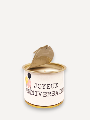 Bougie JOYEUX ANNIVERSAIRE