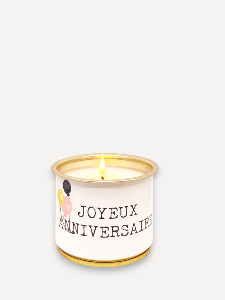 Bougie JOYEUX ANNIVERSAIRE